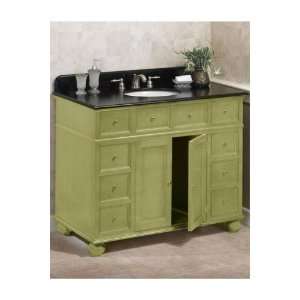  Hampton Bay 44w Sink Cabinet Black Granite Sage Kitchen 