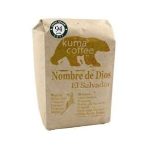 Kuma Coffee   El Salvador Nombre de Dios Coffee Beans   12 oz  