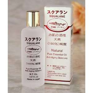 Squalane Oil 100% Natural Pure Essential Oil Anti Aging Skincare 1.67 