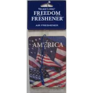  American Flag Freedom Freshener By Village Candle 24pk 