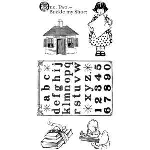   Art   An ABC Primer Collection   Cling Mounted Rubber Stamps   ABC