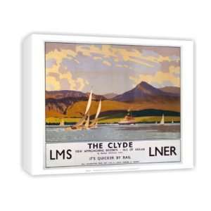  View approaching brodick   The Clyde, Isle   Canvas 