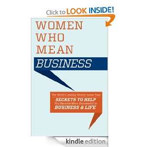 Women Who Mean Business Kimberly Martinez, Lee Milteer  