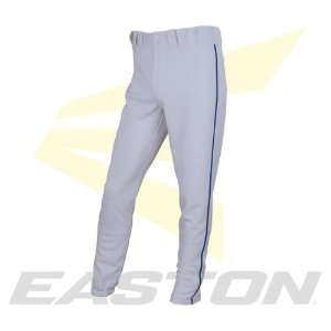  Easton Deluxe Youth Baseball Pants Piped Grey Royal XS 