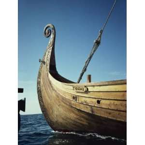 Replica of 9th Century Viking Ship, Oseberg, Norway 