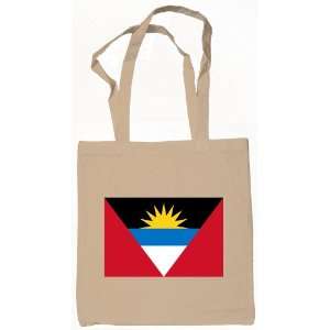  Antigua & Barbuda Flag Tote Bag Natural 