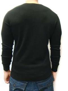 NWT VINCE Mens Luxe Soft Cashmere Pullover V neck Sweater Top Black 