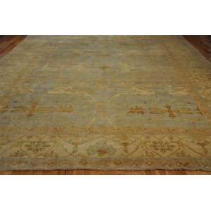  12 x 15 HAND KNOTTED OUSHAK DESIGN ORIENTAL RUG 