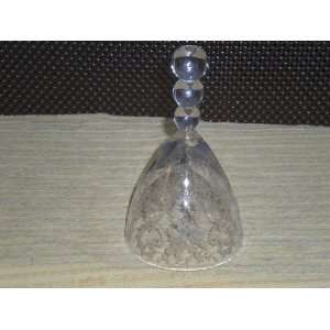  Antique Floral Etched Bell 