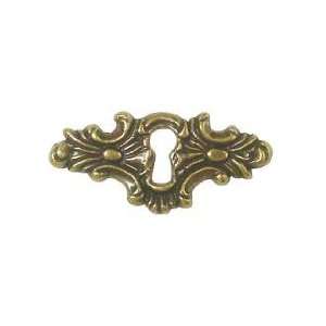  Keyhole With Pins Antique Brass Horizontal LQ AN0199 LAN A 