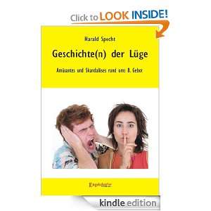 Geschichte(n) der Lüge (German Edition) Harald Specht  