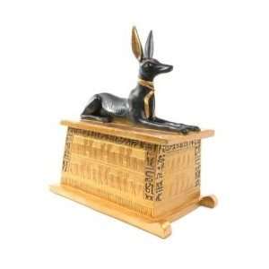  Egyptian Anubis Dog Treasure Box of Ancient Egypt