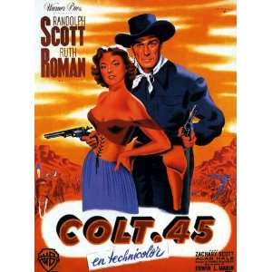  Colt 45 Poster Movie French (11 x 17 Inches   28cm x 44cm 