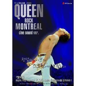 We Will Rock You Queen Live in Concert Poster Movie Korean 27x40 