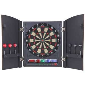  Millenia 5.0 Electronic Dartboad with Cabinet Sports 