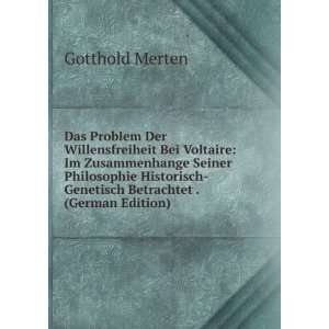   Genetisch Betrachtet . (German Edition) Gotthold Merten Books