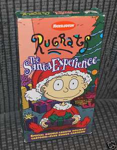 Nickelodeon Rugrats Santa Experience VHS Movie Video 097368334038 