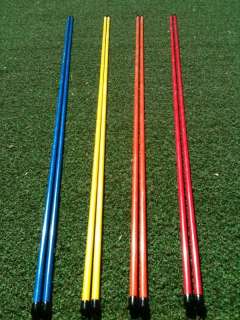 Lot of 12 RODS Tour Golf Alignment Sticks Training Aids Rods Teams 