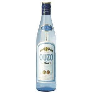  Metaxa Ouzo Aperitif 750ml Grocery & Gourmet Food