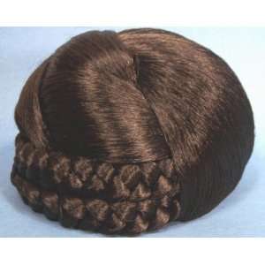   Dome Wiglet Chignon Bun Hairpiece Wig #8 CHESTNUT BROWN by MONA LISA