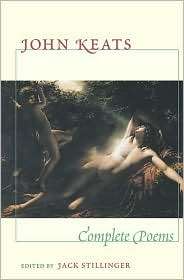 John Keats Complete Poems, (0674154312), John Keats, Textbooks 