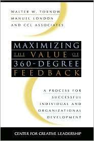 Maximizing Value 360 Degree Feedback, (0787909580), Tornow, Textbooks 
