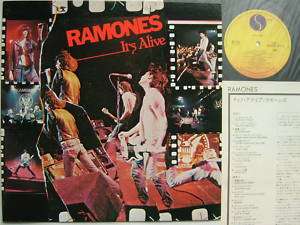 RAMONES JAPAN ONLY ITS ALIVE  