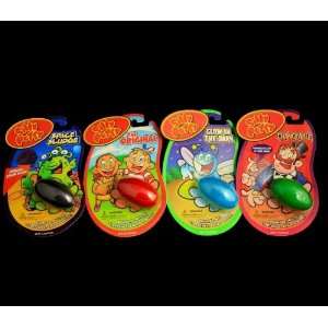 Silly Putty Pack of 4 The Original, Color Changeable, Glow in the Dark 
