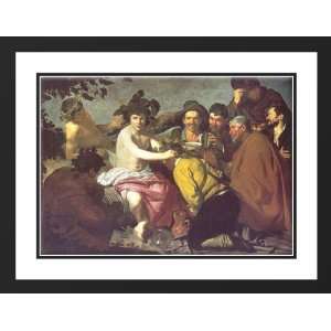 Velazquez, Diego Rodriguez de Silva 24x19 Framed and Double Matted The 