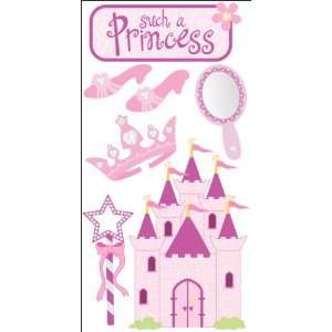 Sandylion Dimensional Stickers   Princess 