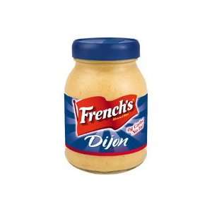 Frenchs Dijon Mustard 9 OZ Glass Jar  Grocery & Gourmet 