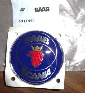 SAAB Scania Emblem  2 1/2 Diameter   NEW   Part No. 4911541  