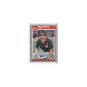  1985 Fleer #437   Luis Aponte Sports Collectibles