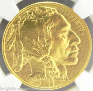 2009 NGC United States 1 Oz Gold Buffalo Coin $50 MS69 .9999  