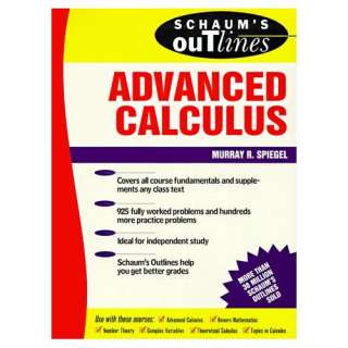   Outline of Advanced Calculus (9780070602298) Murray R. Spiegel