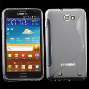   Line Soft TPU Gel Case Cover For Samsung Galaxy Note / i9220 GT N7000