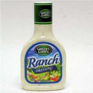  Grocers Garden Ranch Salad Dressing 12/16 oz. Case Pack 