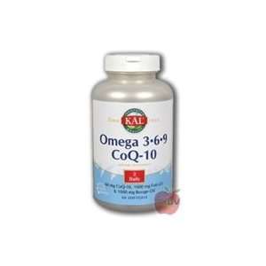  Omega 3 6 9 COQ 10   60   Softgel