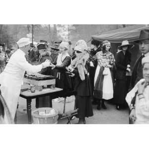 early 1900s photo Greenwich Village Fair Hot Dogs