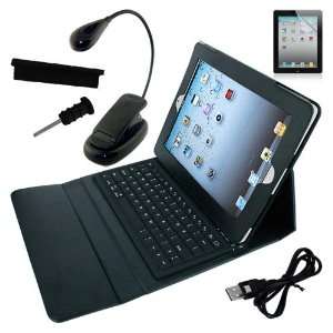   keyboard + Booklight + Anti Dust Docking and Earphone Plug for Apple