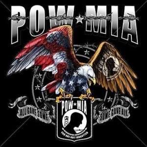 SHIRT  POW MIA   SOME GAVE ALL   ALL GAVE SOME  SM XL  