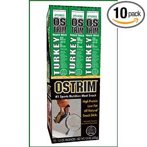 Ostrim Applewood Turkey Sticks, 10   1.5 Ounce Packages  