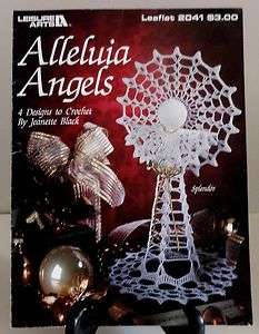 Alleluia Angels Crochet Pattern Booklet*elegant table decor*angel 