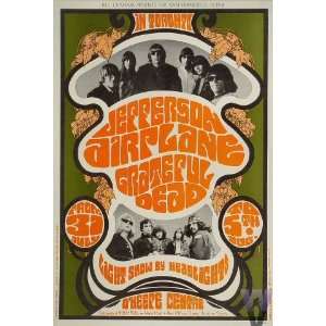 Grateful Dead & Jefferson Airplane Fillmore Poster 
