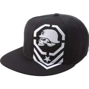 Metal Mulisha Octagon Mens Flexfit Casual Wear Hat   Black / Large/X 