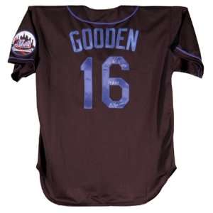  Dwight Gooden Autographed Jersey