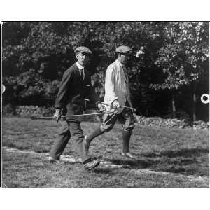 Photo Sports   golf. Tom Vardon and Fred McLeod 1909