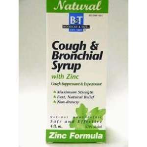  Cough Bronchial Syrup w/ Zinc 4 oz