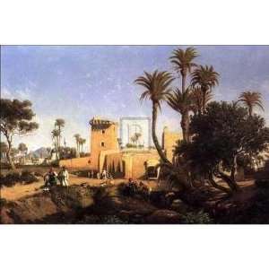  Moorish Buildings At Elche Spain Poster Print