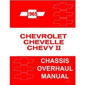 1965 CHEVELLE CHEVY II Unit Repair Overhaul Manual Book